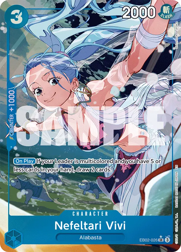 Nefeltari Vivi (Alt Art), Extra Booster: Anime 25th Collection EB02-026