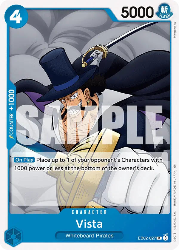 Vista, Extra Booster: Anime 25th Collection EB02-027