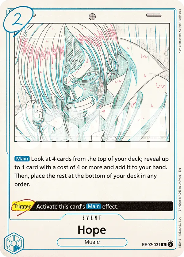 Hope, Extra Booster: Anime 25th Collection EB02-031