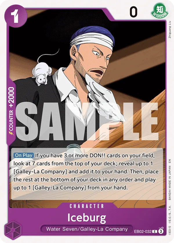 Iceburg, Extra Booster: Anime 25th Collection EB02-032