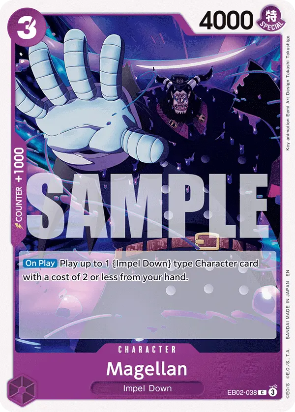 Magellan, Extra Booster: Anime 25th Collection EB02-038