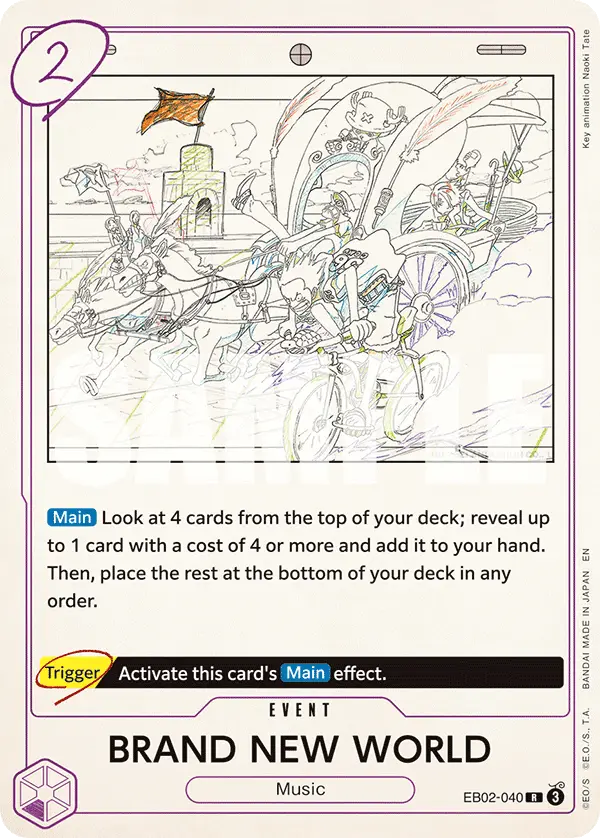 BRAND NEW WORLD, Extra Booster: Anime 25th Collection EB02-040
