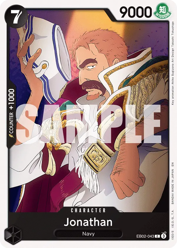 Jonathan, Extra Booster: Anime 25th Collection EB02-043