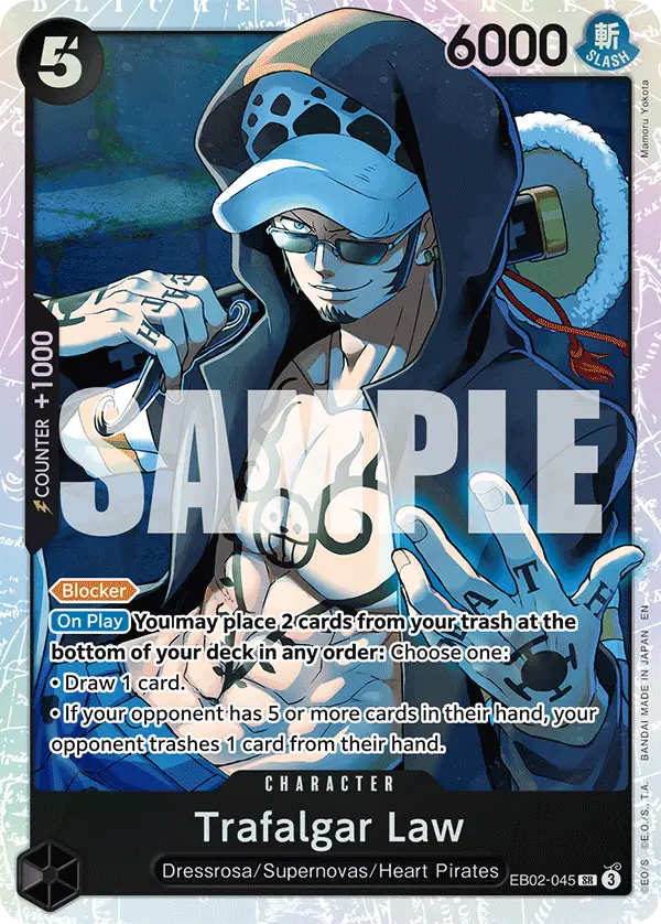 Trafalgar Law, Extra Booster: Anime 25th Collection EB02-045