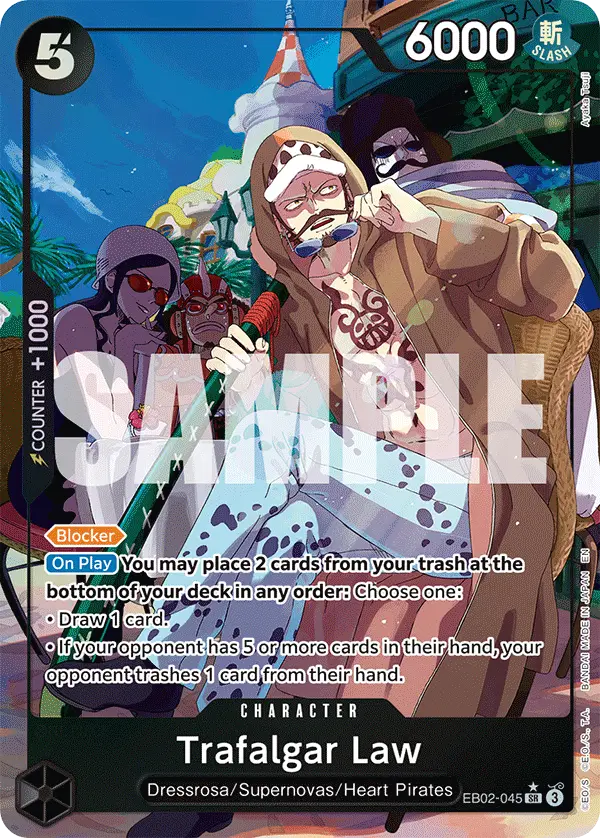 Trafalgar Law (Alt Art), Extra Booster: Anime 25th Collection EB02-045