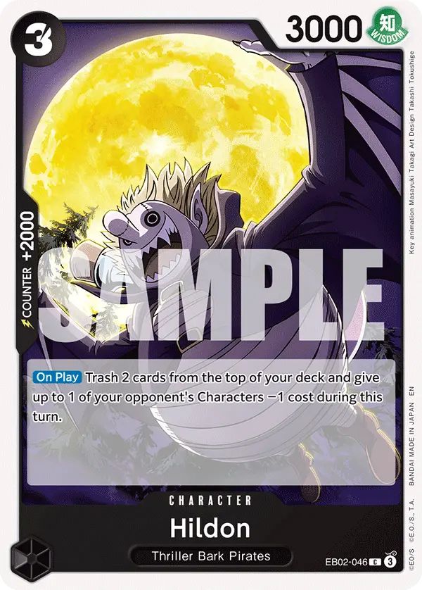 Hildon, Extra Booster: Anime 25th Collection EB02-046