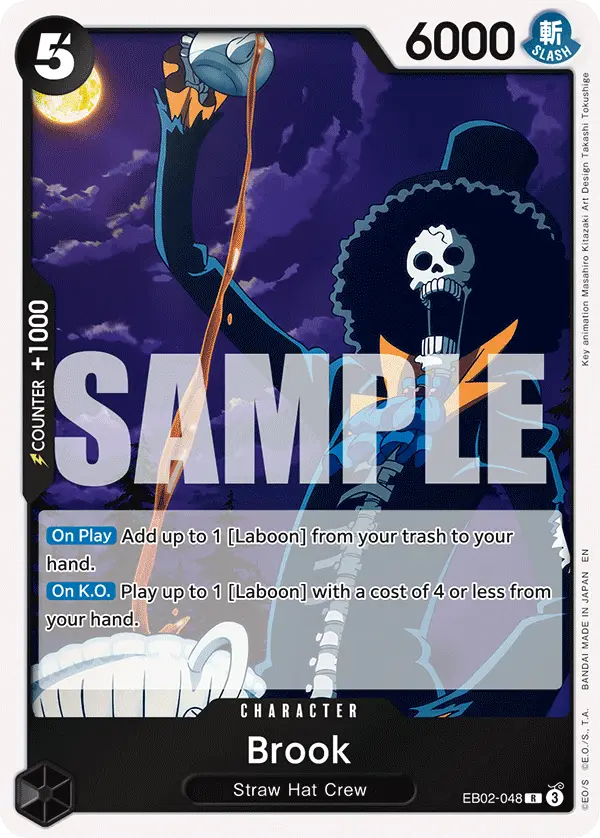 Brook, Extra Booster: Anime 25th Collection EB02-048