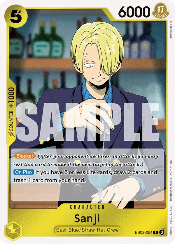 Sanji, Extra Booster: Anime 25th Collection EB02-054