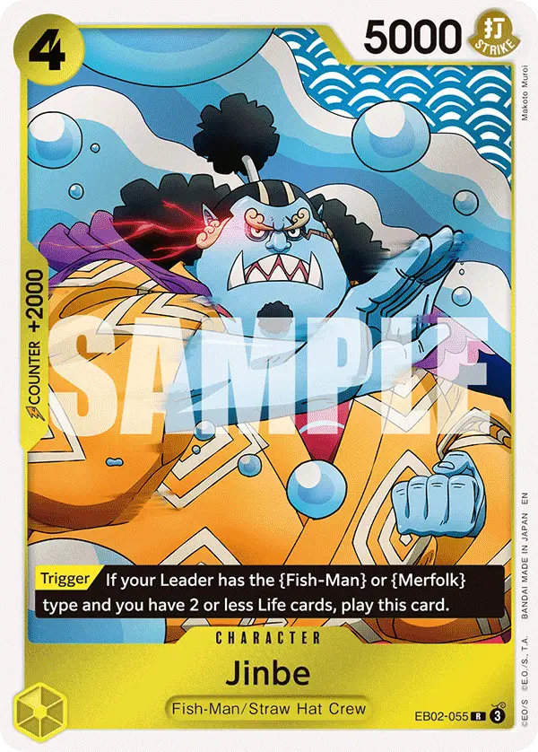 Jinbe, Extra Booster: Anime 25th Collection EB02-055