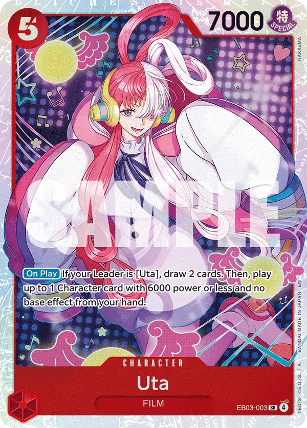 Uta, Extra Booster: One Piece Heroines Edition EB03-003