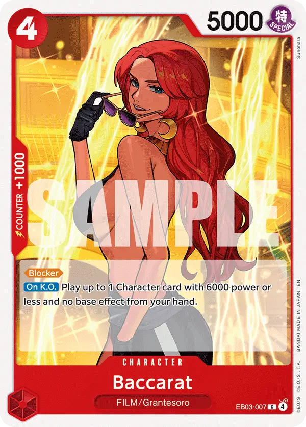 Baccarat, Extra Booster: One Piece Heroines Edition EB03-007