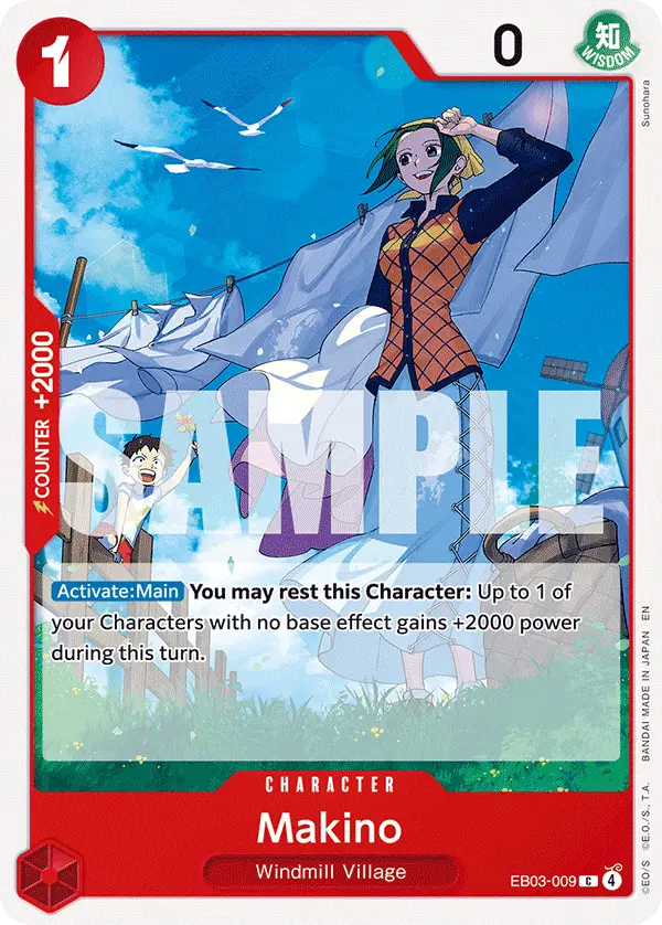 Makino, Extra Booster: One Piece Heroines Edition EB03-009