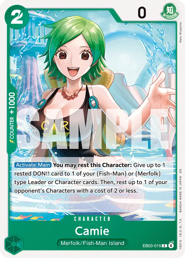 Camie, Extra Booster: One Piece Heroines Edition EB03-015