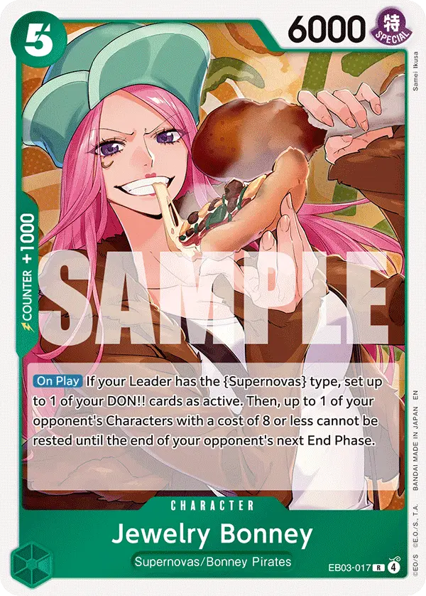 Jewelry Bonney, Extra Booster: One Piece Heroines Edition EB03-017