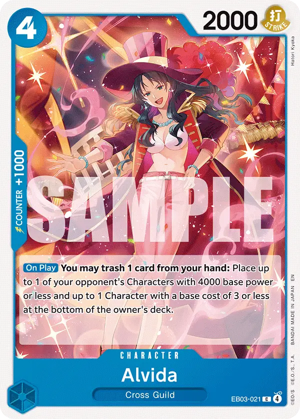 Alvida, Extra Booster: One Piece Heroines Edition EB03-021