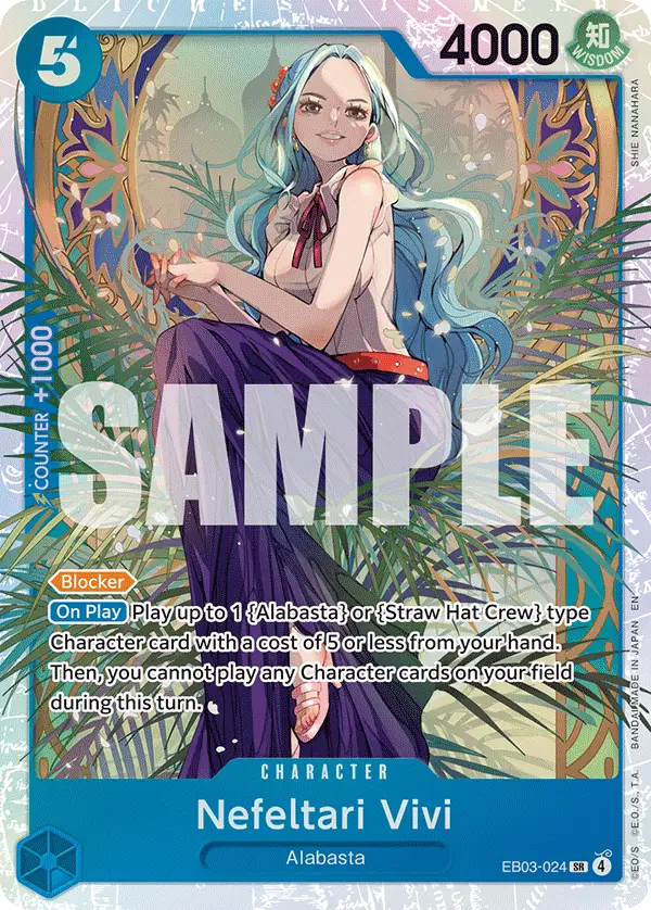 Nefeltari Vivi, Extra Booster: One Piece Heroines Edition EB03-024