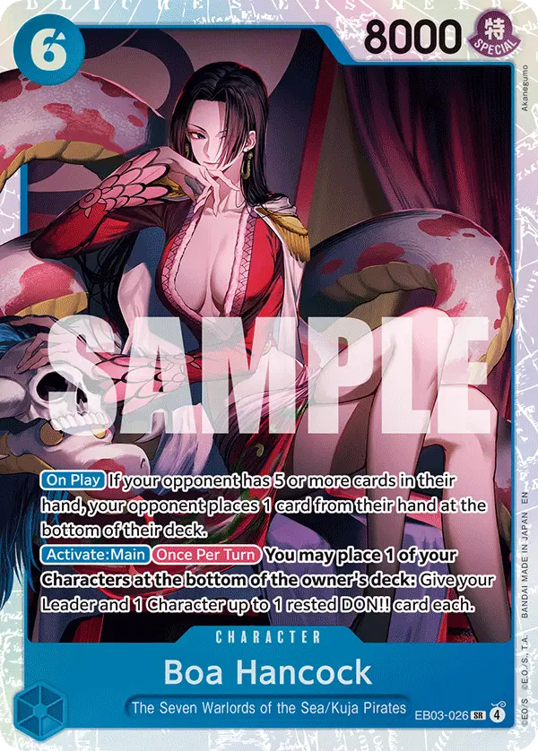 Boa Hancock, Extra Booster: One Piece Heroines Edition EB03-026