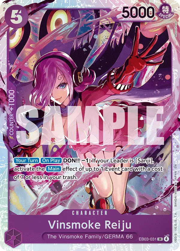 Vinsmoke Reiju, Extra Booster: One Piece Heroines Edition EB03-031