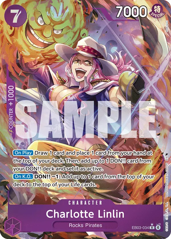 Charlotte Linlin (Alt Art), Extra Booster: One Piece Heroines Edition EB03-034