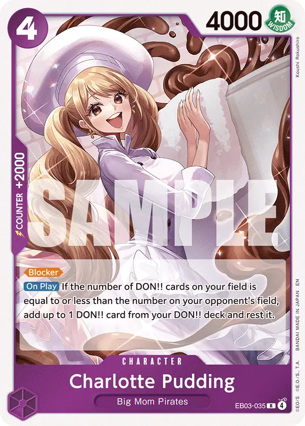 Charlotte Pudding, Extra Booster: One Piece Heroines Edition EB03-035