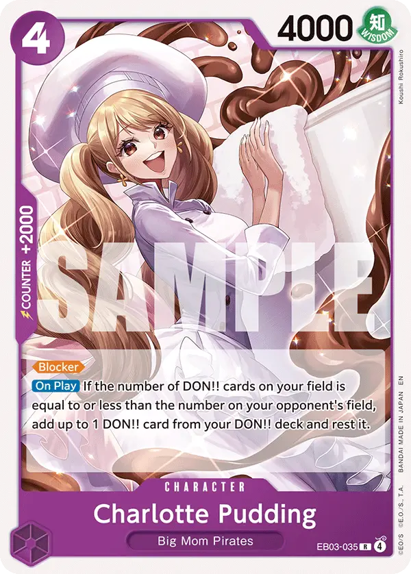 Charlotte Pudding, Starter Deck 34 PURPLE Charlotte Katakuri EB03-035