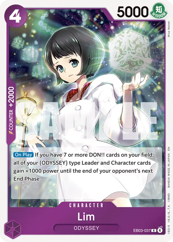 Lim, Extra Booster: One Piece Heroines Edition EB03-037