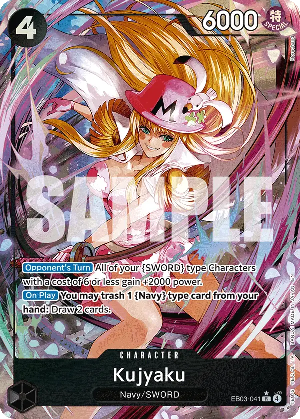 Kujyaku (Alt Art), Extra Booster: One Piece Heroines Edition EB03-041