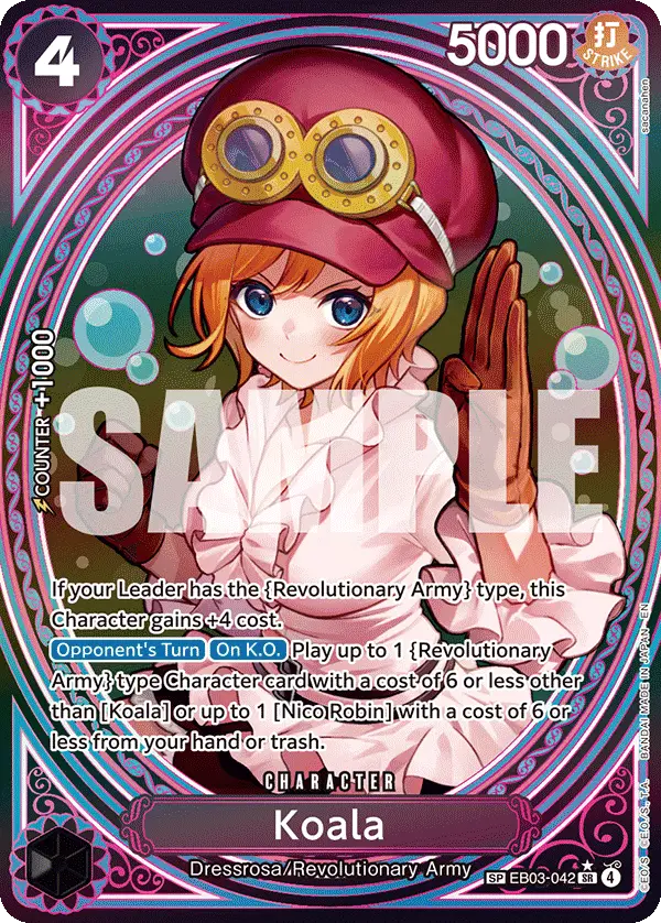 Koala (SP), Extra Booster: One Piece Heroines Edition EB03-042
