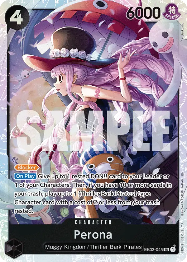 Perona, Extra Booster: One Piece Heroines Edition EB03-045