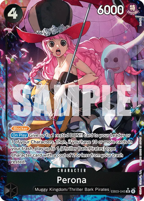 Perona (Alt Art), Extra Booster: One Piece Heroines Edition EB03-045