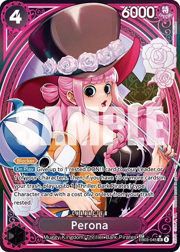 Perona (SP), Extra Booster: One Piece Heroines Edition EB03-045