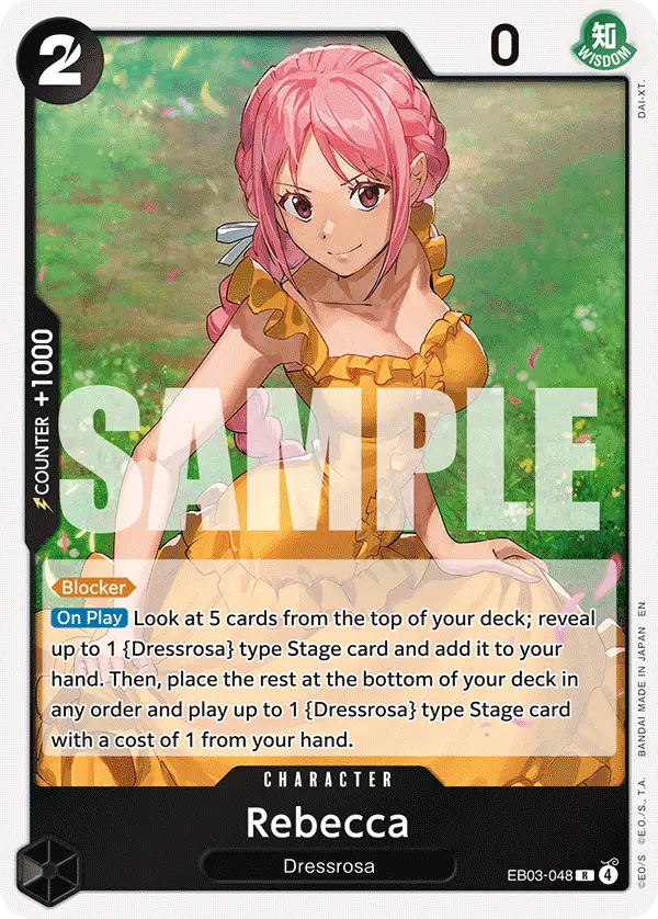Rebecca, Extra Booster: One Piece Heroines Edition EB03-048