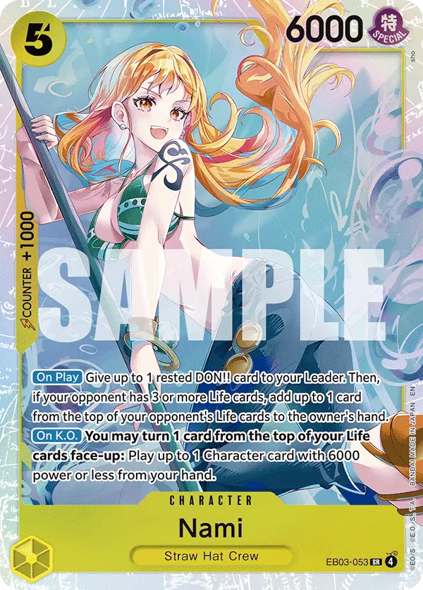 Nami, Extra Booster: One Piece Heroines Edition EB03-053