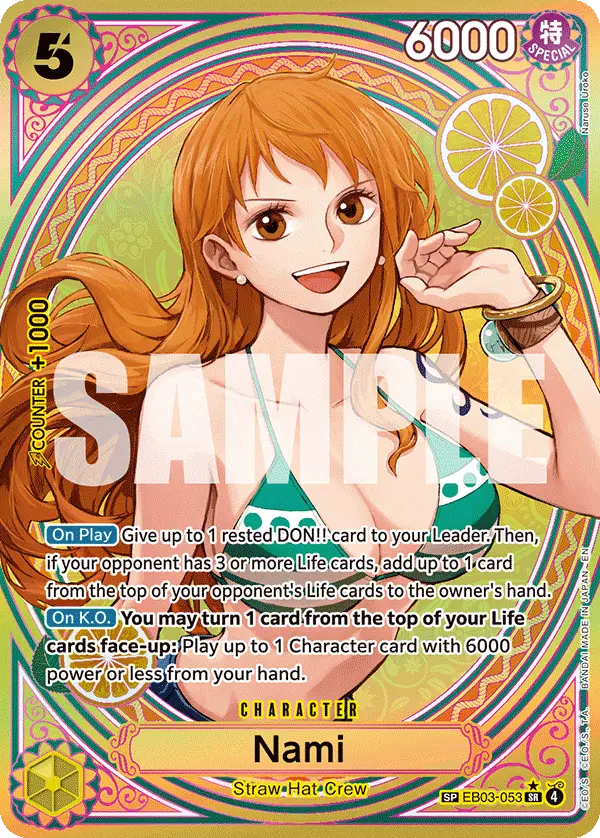 Nami (SP), Extra Booster: One Piece Heroines Edition EB03-053