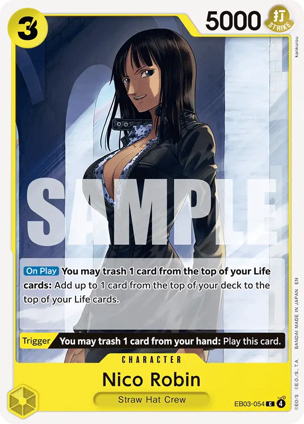 Nico Robin, Extra Booster: One Piece Heroines Edition EB03-054