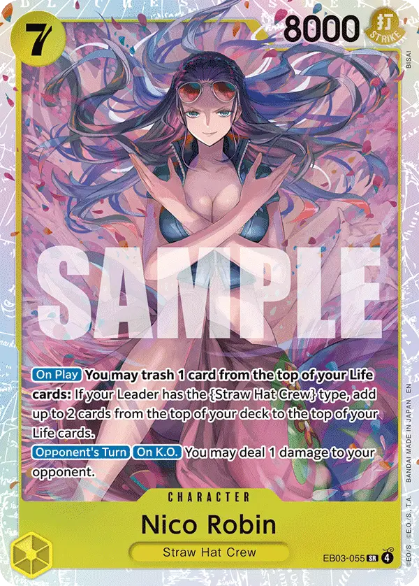 Nico Robin, Extra Booster: One Piece Heroines Edition EB03-055