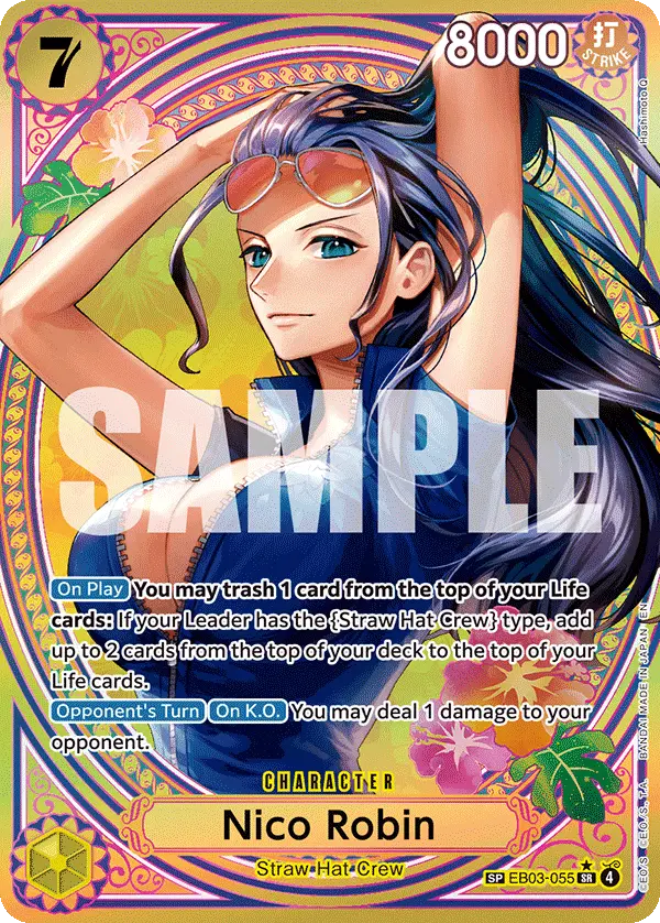 Nico Robin (SP), Extra Booster: One Piece Heroines Edition EB03-055