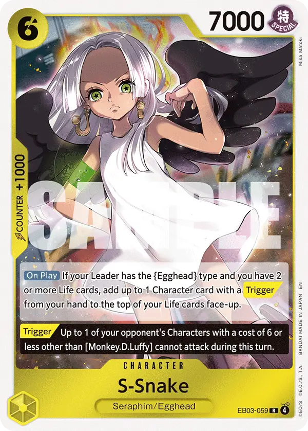 S-Snake, Extra Booster: One Piece Heroines Edition EB03-059
