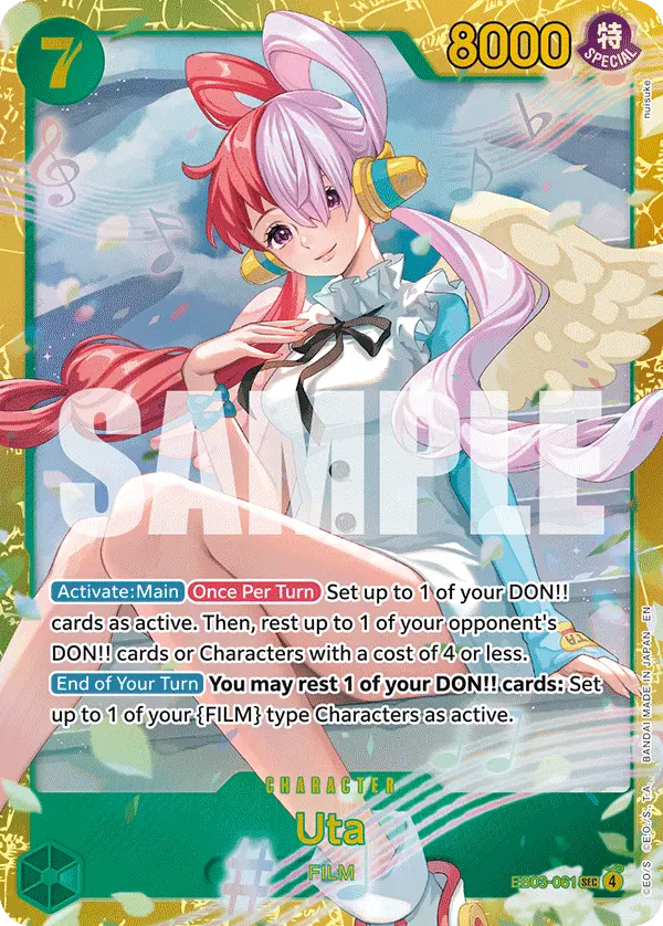 Uta, Extra Booster: One Piece Heroines Edition EB03-061