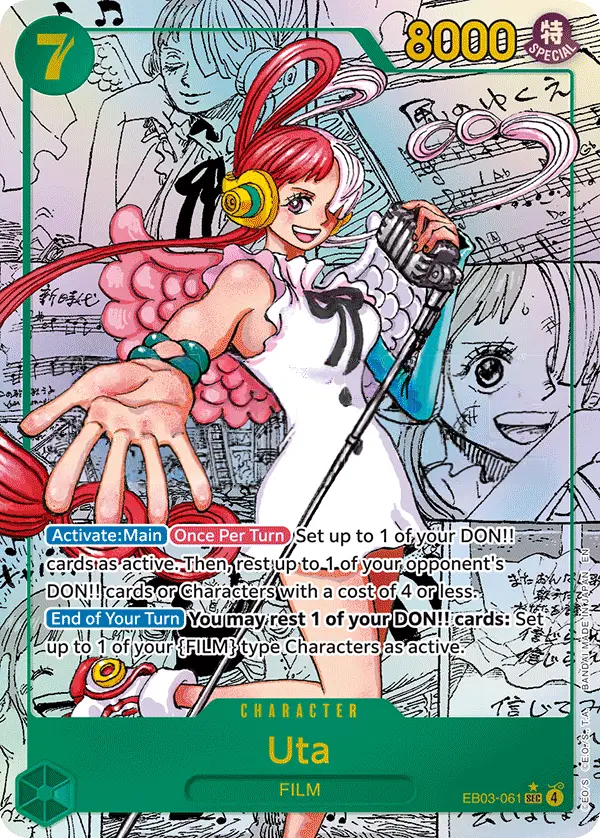 Uta (Manga), Extra Booster: One Piece Heroines Edition EB03-061