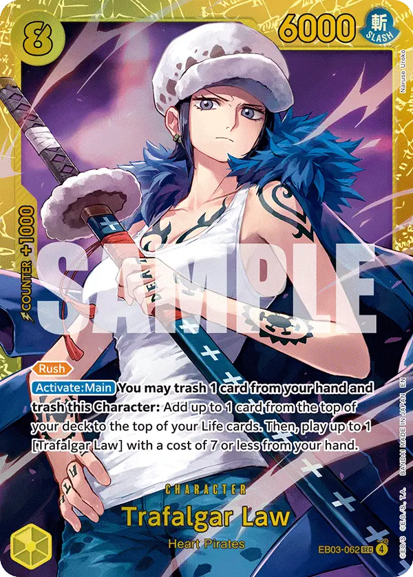 Trafalgar Law, Extra Booster: One Piece Heroines Edition EB03-062