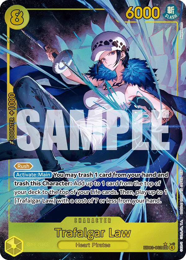 Trafalgar Law (Alt Art), Extra Booster: One Piece Heroines Edition EB03-062