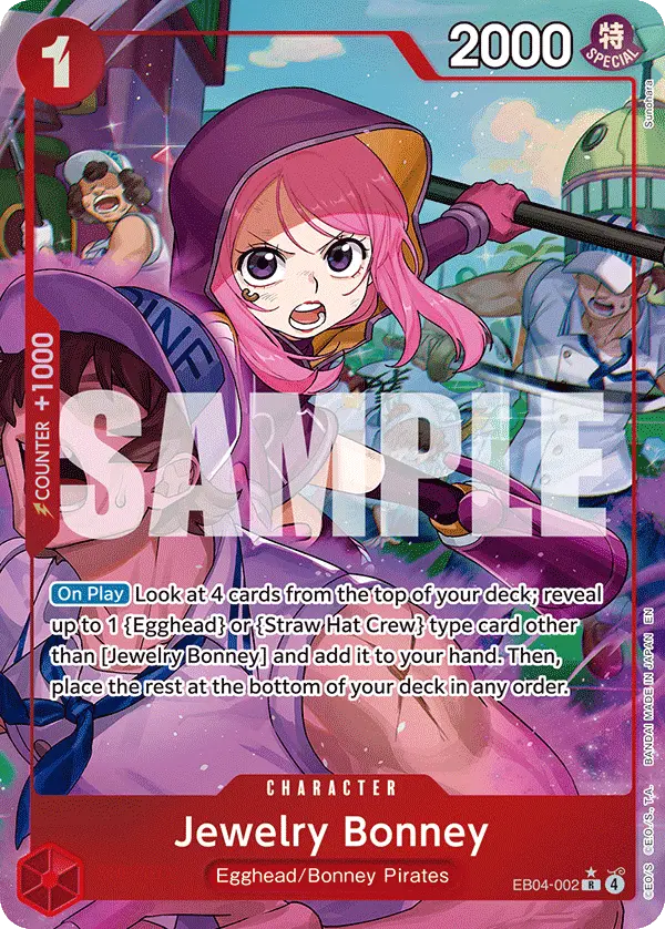 Jewelry Bonney (Alt Art), Adventure on Kami's Island EB04-002