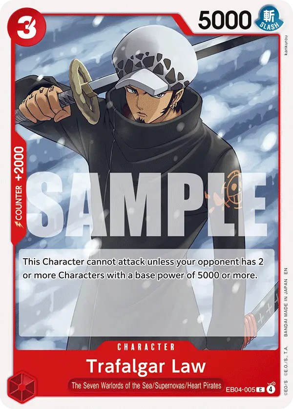 Trafalgar Law, Adventure on Kami's Island EB04-005
