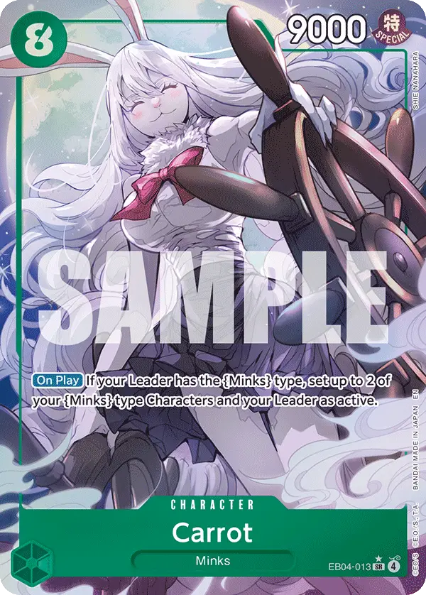 Carrot (Alt Art), The Azure Sea's Seven EB04-013