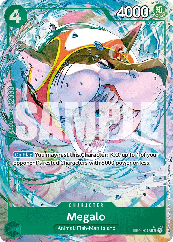 Megalo (Alt Art), The Azure Sea's Seven EB04-018