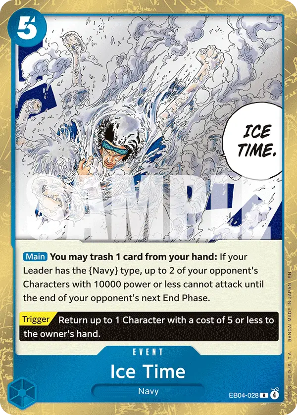 Ice Time, The Azure Sea's Seven EB04-028