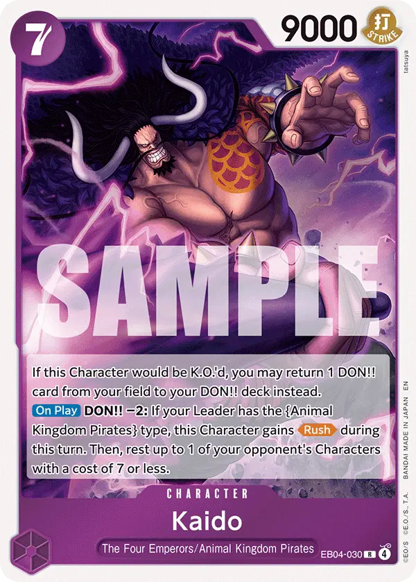 Kaido, The Azure Sea's Seven EB04-030