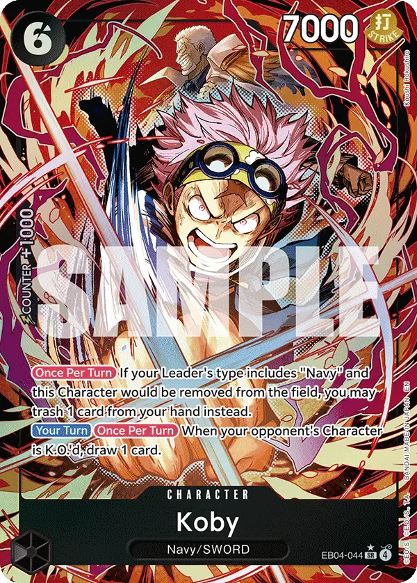 Koby (Alt Art), Adventure on Kami's Island EB04-044