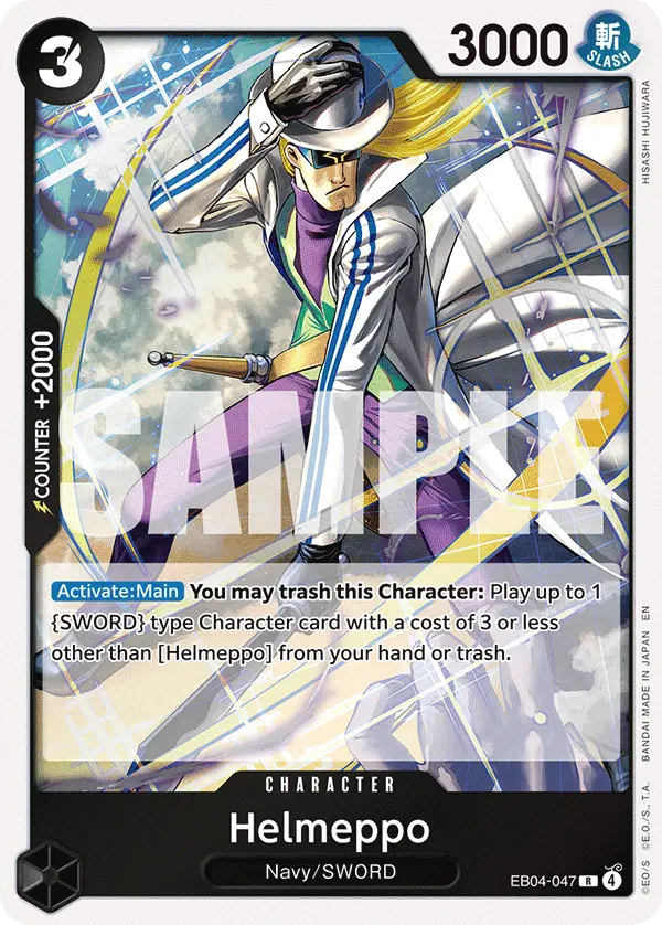 Helmeppo, Adventure on Kami's Island EB04-047